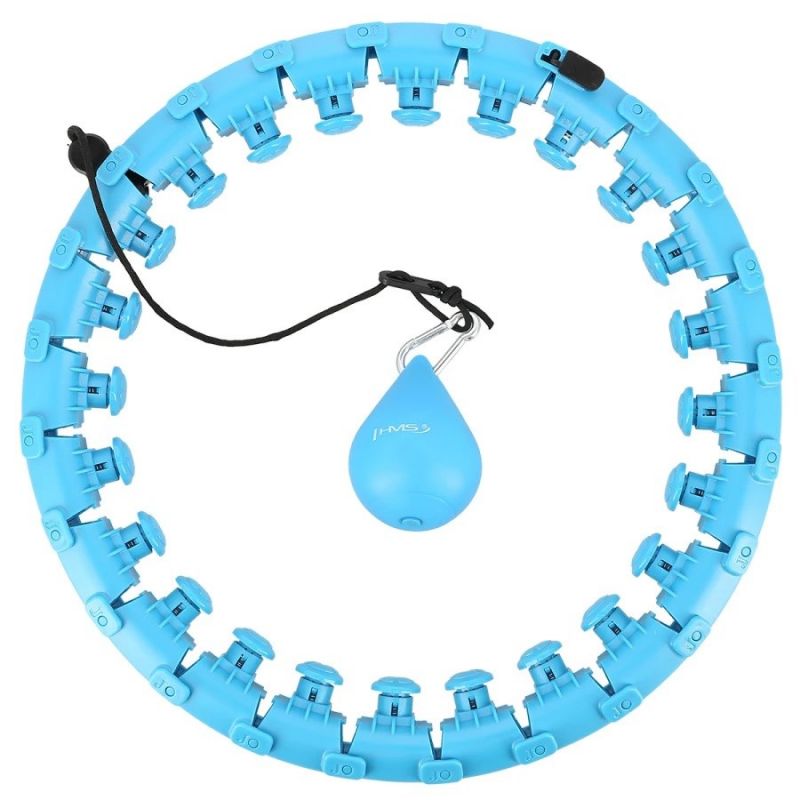 HMS HHW01 hula hoop with studs and weight, blue kék póló 17-44-520