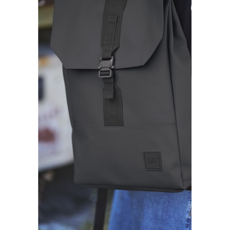 CAT CATerpillar Cherokee Rd. 18L Black Unisex City Backpack - uniwersalny hátizsák