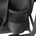 Wozinsky WZP-100 beach, tourist, garden trolley, durable, wide wheels, with safety net up to - black fekete elektronika 304004-197497