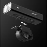 Rockbros 24710012001 front bicycle light 800 lm + USB-C - USB-A cable - black fekete lights, tourist equipment