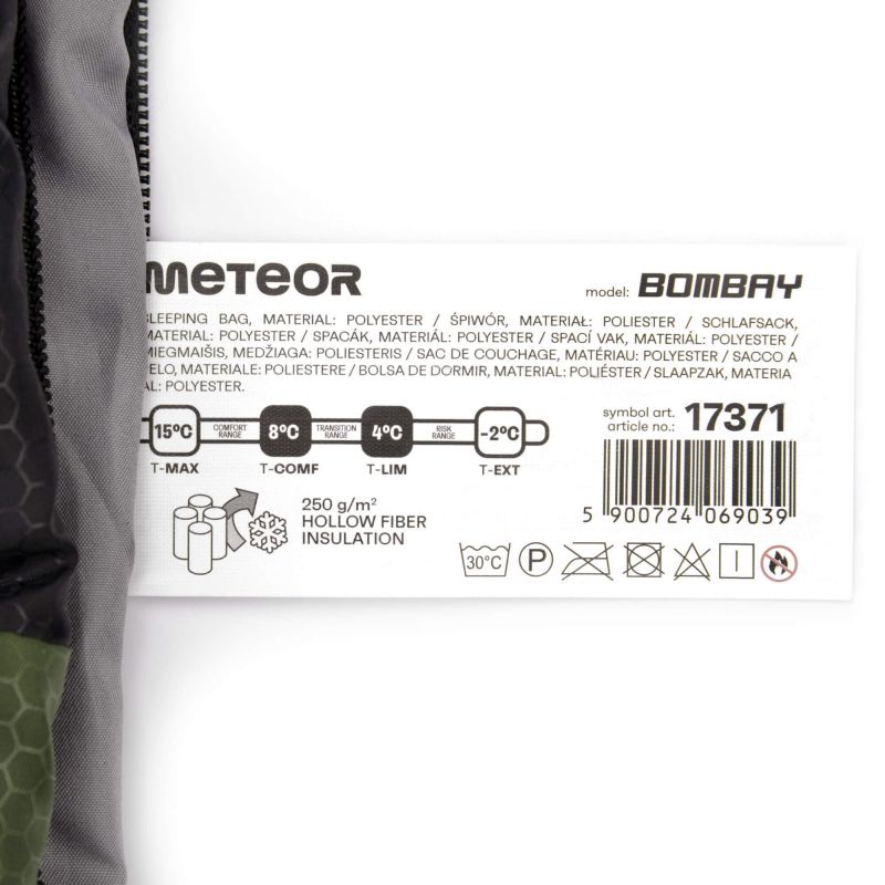 Meteor Bombay Sleeping Bag uniw tourist equipment, sleeping bags