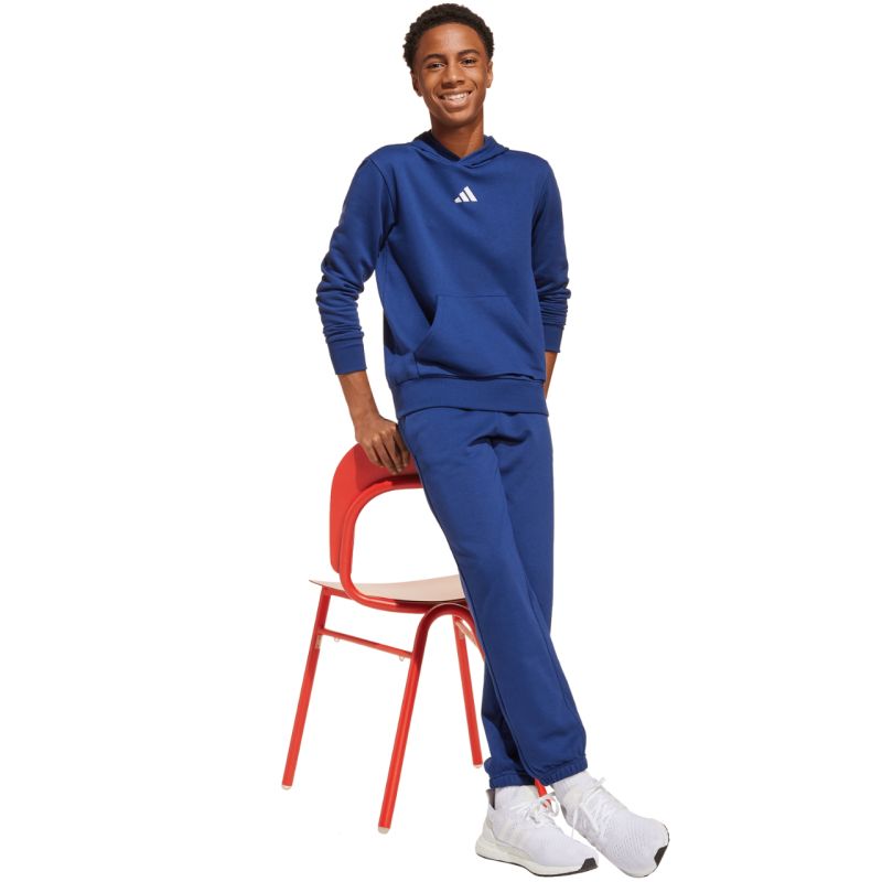 adidas Essentials navy blue kids' sweatshirt JY0612 128 cm pulóver