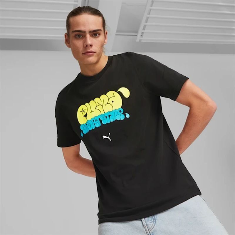 Puma Graffiti Tee M 622513 01 shoes Póló