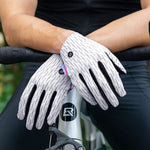 Rockbros MTB cycling gloves size: - white and black fekete kesztyű