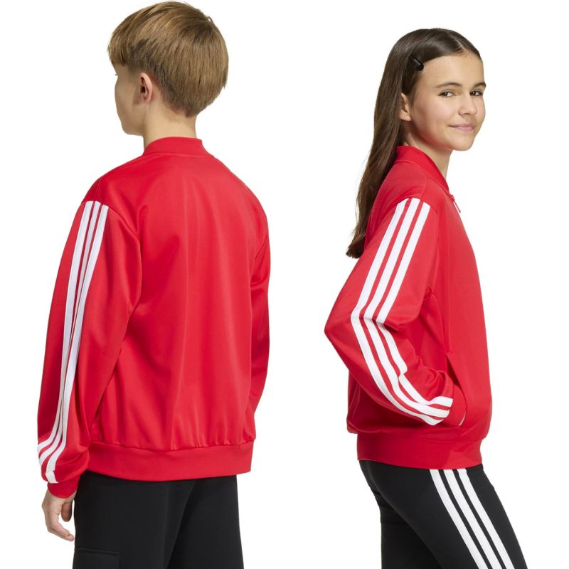 Adidas Essentials Cimacool Kids Sweatshirt piros pulóver KQ9728