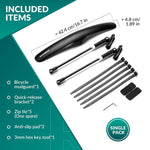 Rockbros Adjustable Bicycle Fender Black FK-891