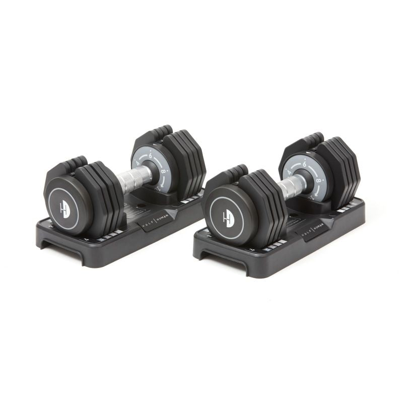 Half Human Adjustable Dumbbell 10kg fekete edzőfelszerelés SFIT-P-HH30002