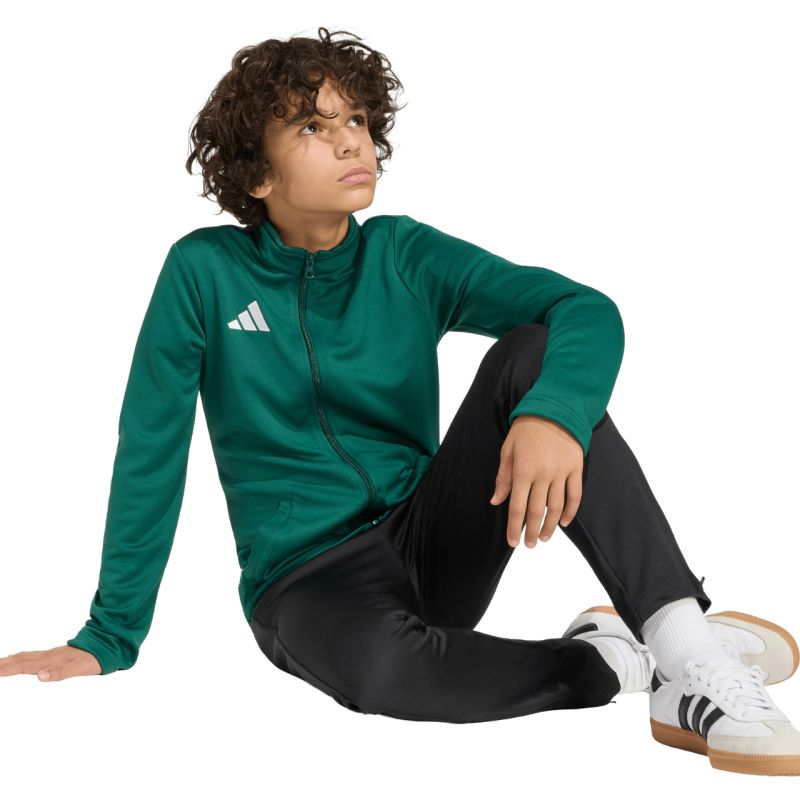 adidas Entrada 26 Track green kids' sweatshirt KE9837 104cm pulóver