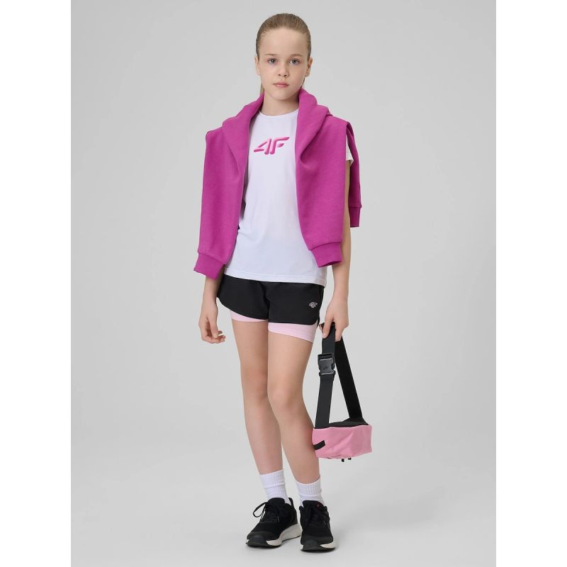 4F Girls' quick-drying sports T-shirt 158/164 póló