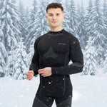 Meteor thermal underwear XL/XXLblack fekete férfi termoaktív ruha 16688
