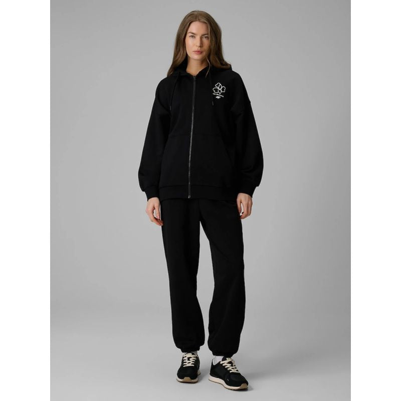 Women's loose sweatshirt with hood 4F