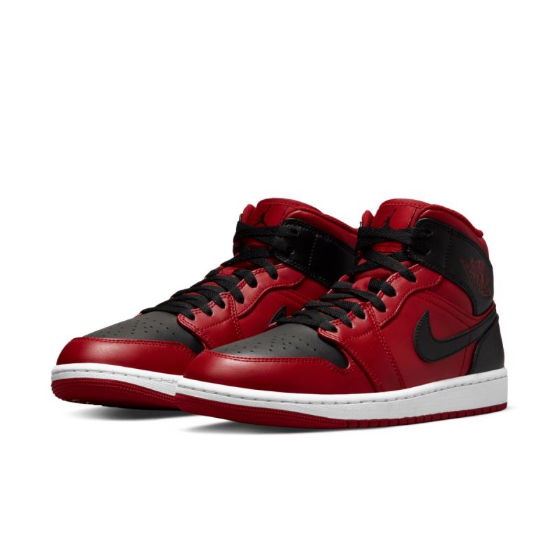 Nike Air Jordan 1 Mid Red/Black 51.5