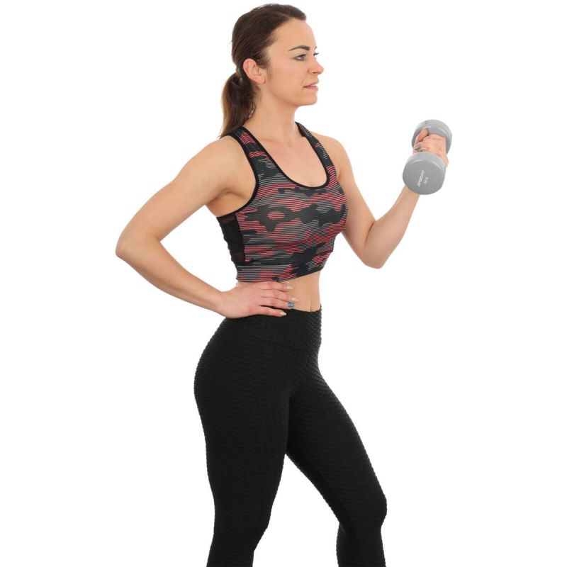 Enero Vinyl Dumbbell 4 Kg Vdb Fit dumbbell, strength training equipment, training equipment