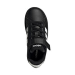 Adidas Grand Court 3.0 Kids Black and White KJ4369 fehér utcai cipő