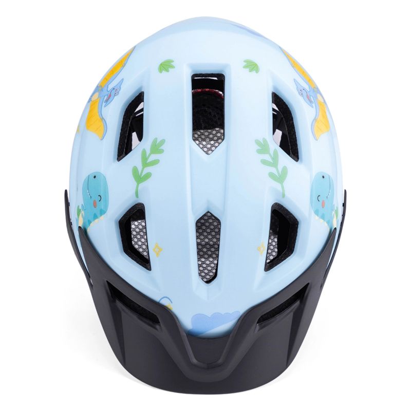 Wozinsky Children's MTB Bike Helmet with Detachable Visor S - Light Blue 52-56 cm \ jasnoniebieski védőfelszerelés HT-45R-199827