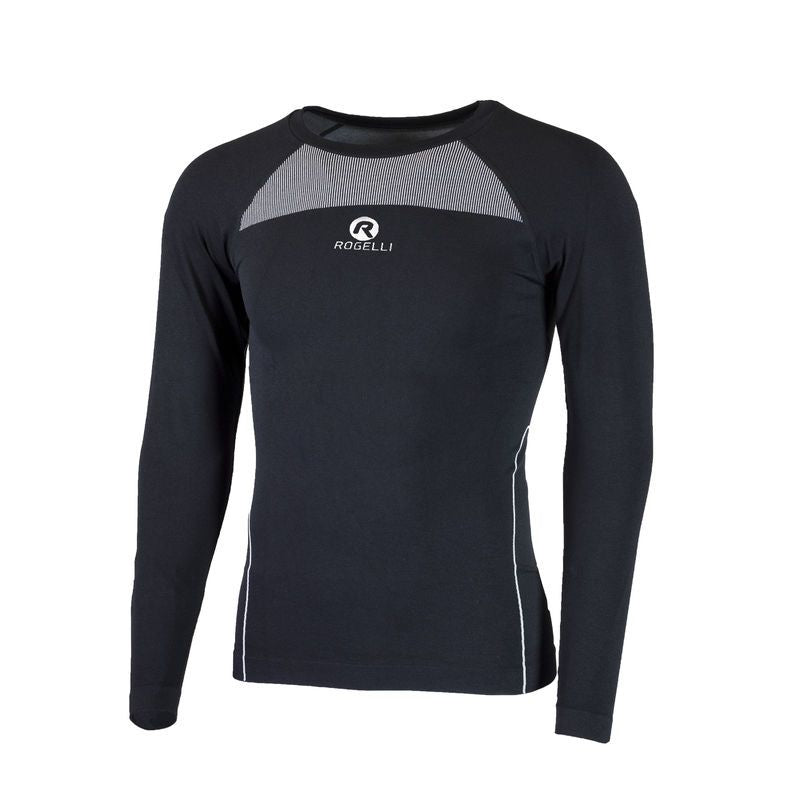 Rogelli CORE 2 Pack Long Sleeve T-Shirt 2XL fekete póló