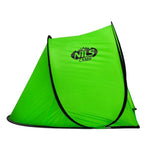NILS CAMP NC3173 self-pitching beach tent, green zöld hátizsák