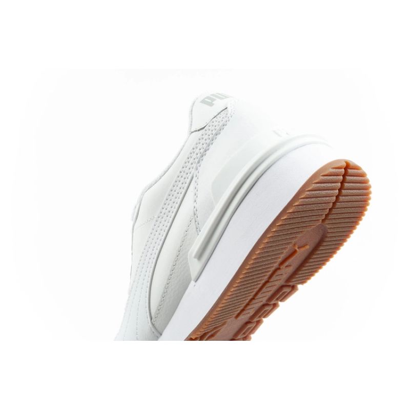 Puma ST Runner v4 sports shoes sneakers men's white leather fashionable Cipő
