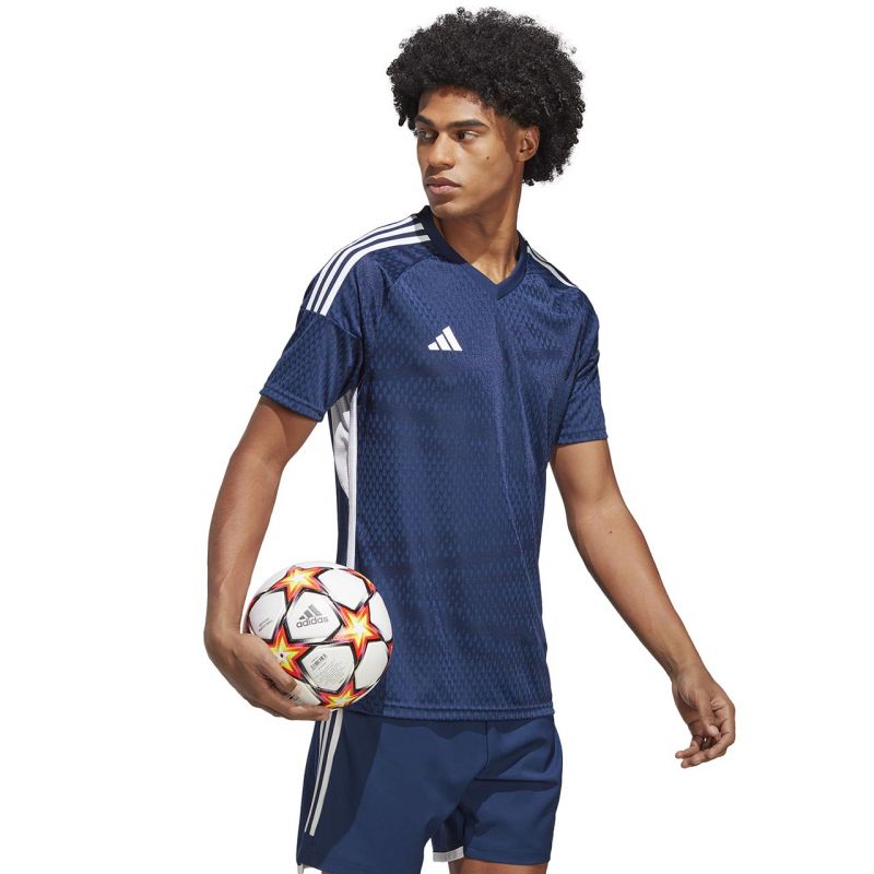 Men's adidas Tiro 23 Competition Match Jersey Navy Blue HT5688 sötétkék póló