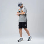 Rockbros with belt size XXXL - black czarny \ xxxl short
