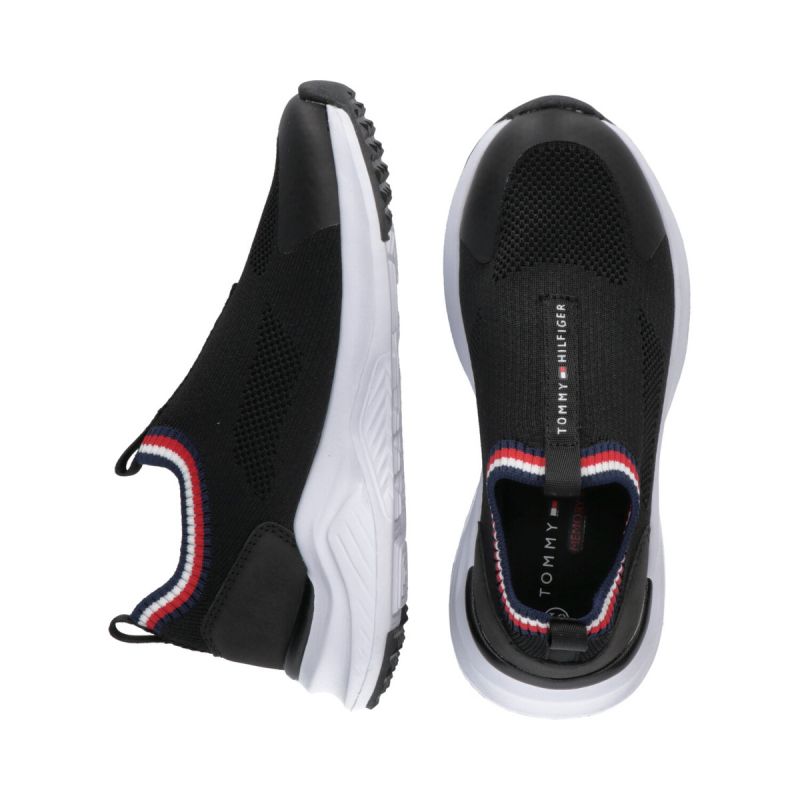 Tommy Hilfiger Low Cut Easy-On Sneaker Black W T3A5-33057-1355999-999 Cipő