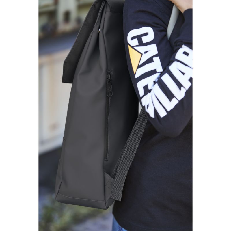 CAT CATerpillar Cherokee Rd. 18L Black Unisex City Backpack - uniwersalny hátizsák