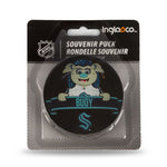 Inny Inglasco NHL Mascot Hockey Puck 510AN001901 Edzőfelszerelés fekete