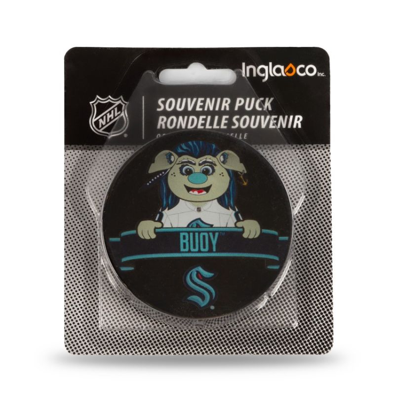 Inny Inglasco NHL Mascot Hockey Puck 510AN001901 Edzőfelszerelés fekete