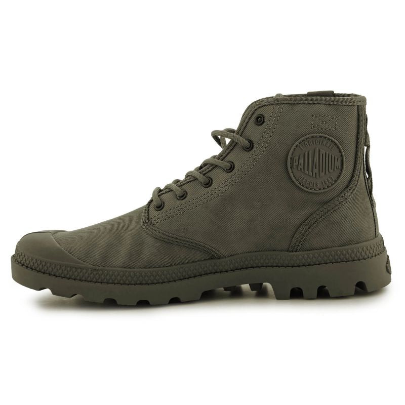 Palladium PAMPA HI COATED U shoes 74375-377-M Dusky Green Cipő