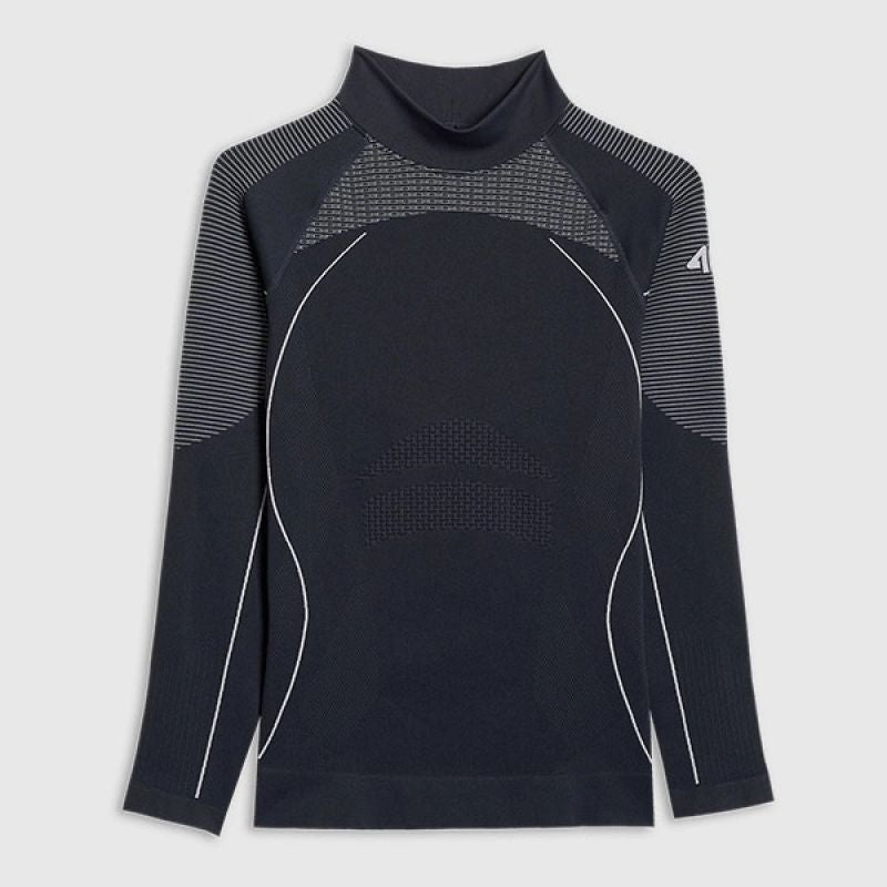 Women's seamless thermal underwear (top) 4F 4FWAW25USEAF218-20S xs/s aláöltözet