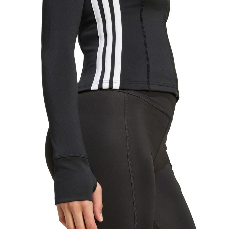 adidas Workout Essentials 3-Stripes Zip Through Sweatshirt KB7843 Pulóver