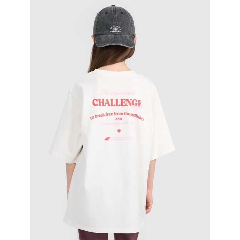 4f Jr T-shirt 4FJRAW25TTSHF3187-11S Póló