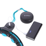 HMS Hhm17 Hula Hop Black/Turquoise With Magnets And Weight + Counter fekete edzéssegítő 17-44-589
