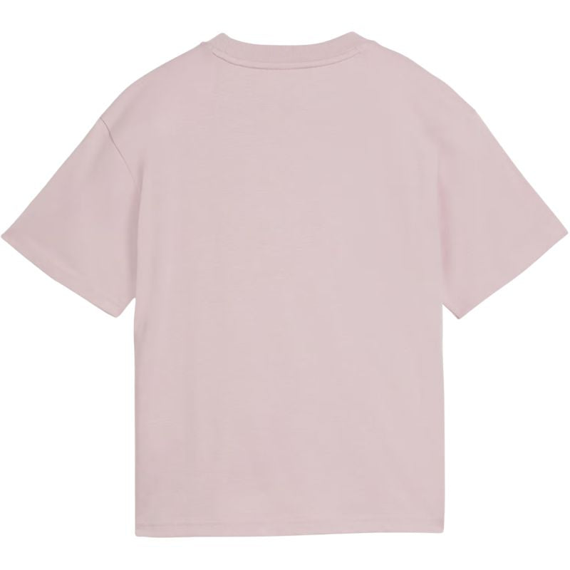 Puma Ess Centered Cat Logo Boxy Tee for Kids 685131 rózsaszín póló 68513149