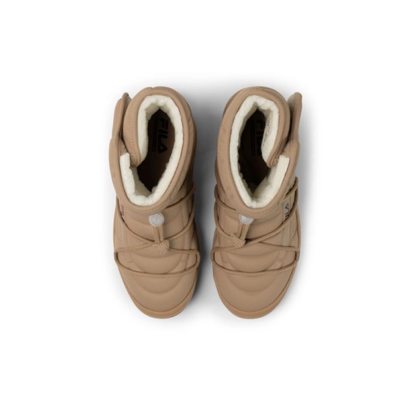 Fila Superbubble Boot winter boots beige women's sports insulated ankle boots bézs cipő