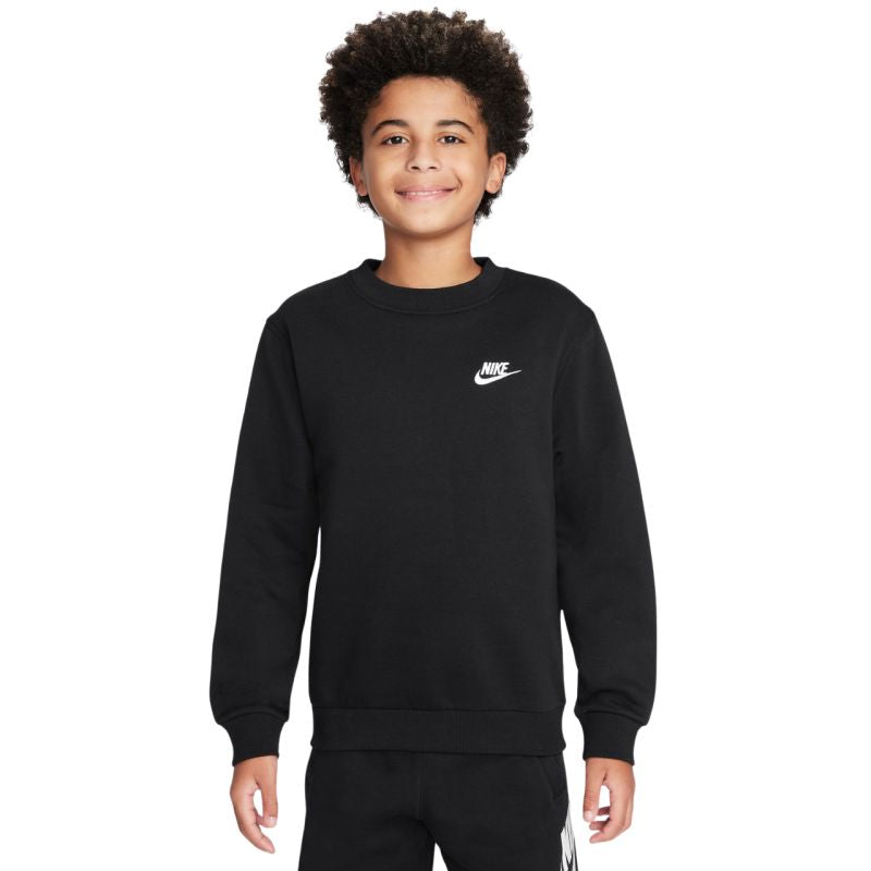 Nike Sportswear Club Fleece Kids' Sweatshirt Black