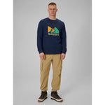 Longsleeve with print for men 4F 4FRAW25TLONM618-31S hosszú ujjú póló