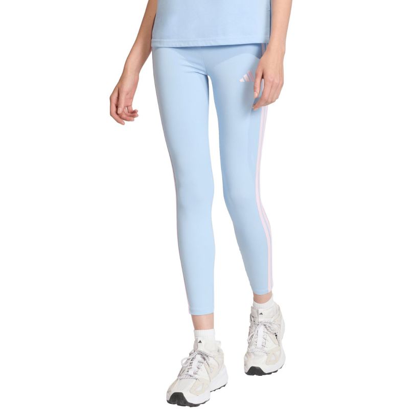 Adidas Essentials 3-Stripes Cotton Women's Light Blue 2xs női leggings KD2352