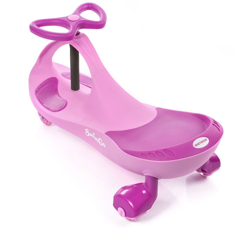 Pink Meteor Swingo Gravity Ride-On