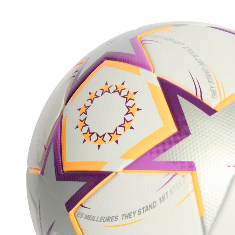 Adidas UCL Women's League 26/27 League Stage White/Orange/ ezüst focilabda KE5142
