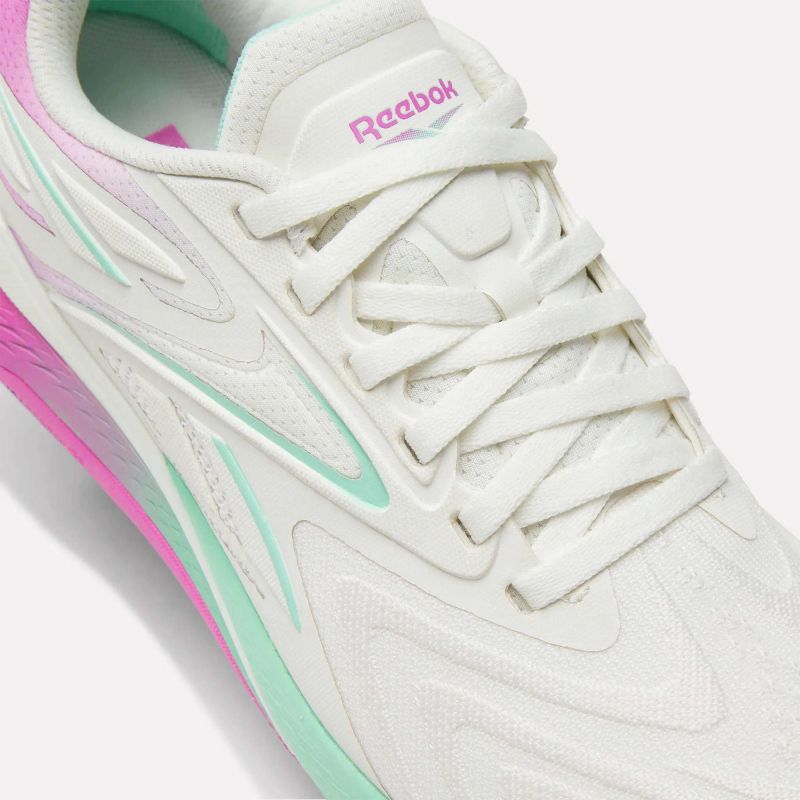 Reebok NANO X5 EDGE CHALK/VIRTUAL /ATOMIC AQUA sneakers ( ) rózsaszín cipő