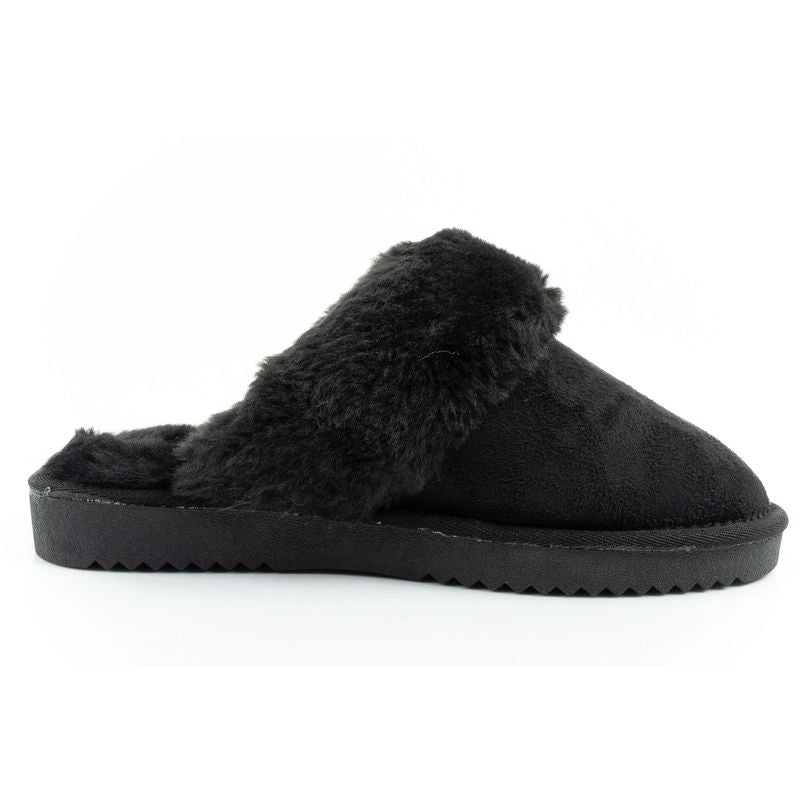 O'Neill Pomnio women's slippers, insulated slip-on slippers, fashionable, warm, black fekete papucs