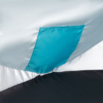 NILS CAMP NC3174 self-pitching beach tent, turquoise-gray szürke hátizsák