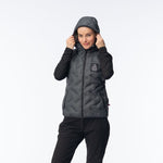 Elbrus Quilted Vest Huel Vest Primaloft W szürke vests