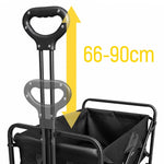 Wozinsky WZP-80 beach, tourist, garden, durable, wide wheels, up to - black fekete elektronika 304004-210220