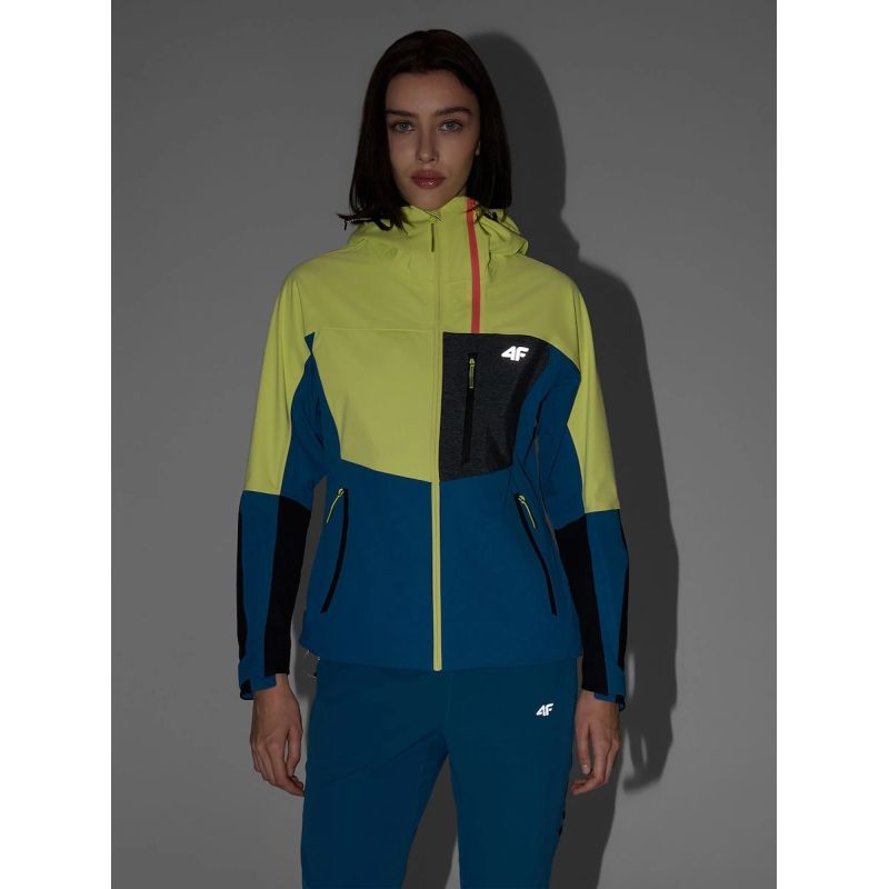 Women's quick-drying trekking trousers 4F