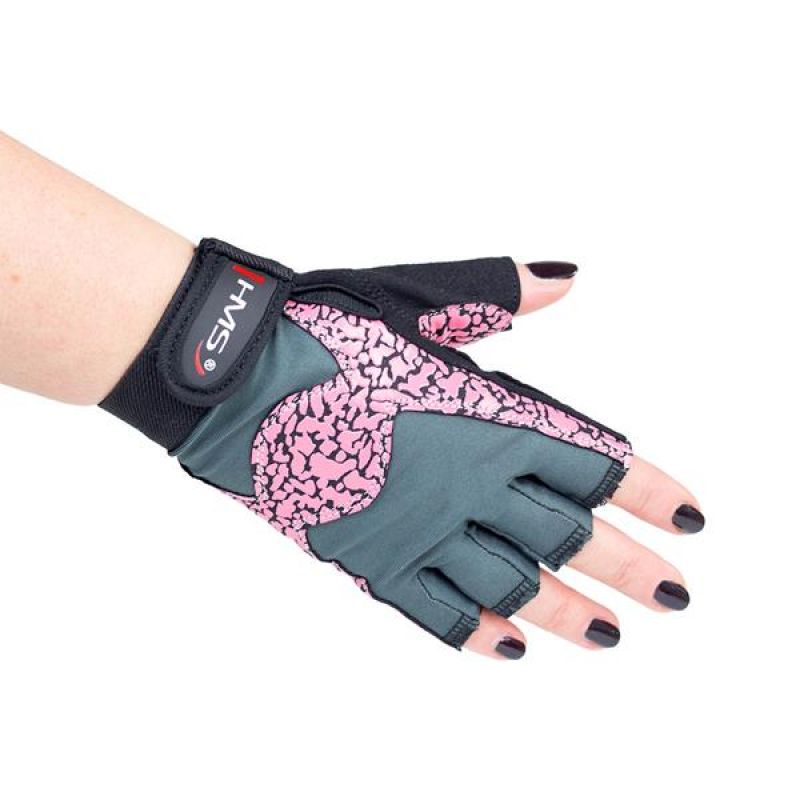 HMS Pink/Gray W RST03 rS Gym Gloves rózsaszín kesztyű 17-63-220