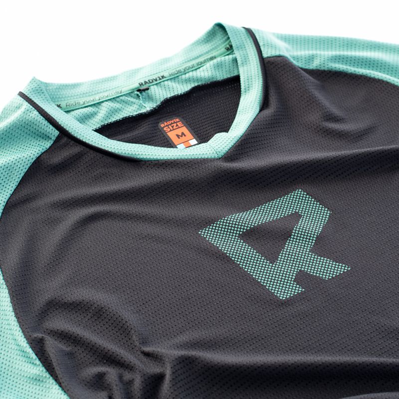 Radvik Yankee Mtb GTS cycling jersey fekete póló