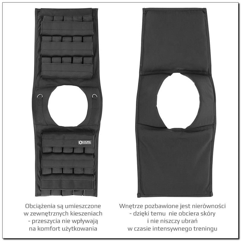 HMS 30kg Cordura KTO30 Weighted Training Vest mellény 17-62-211