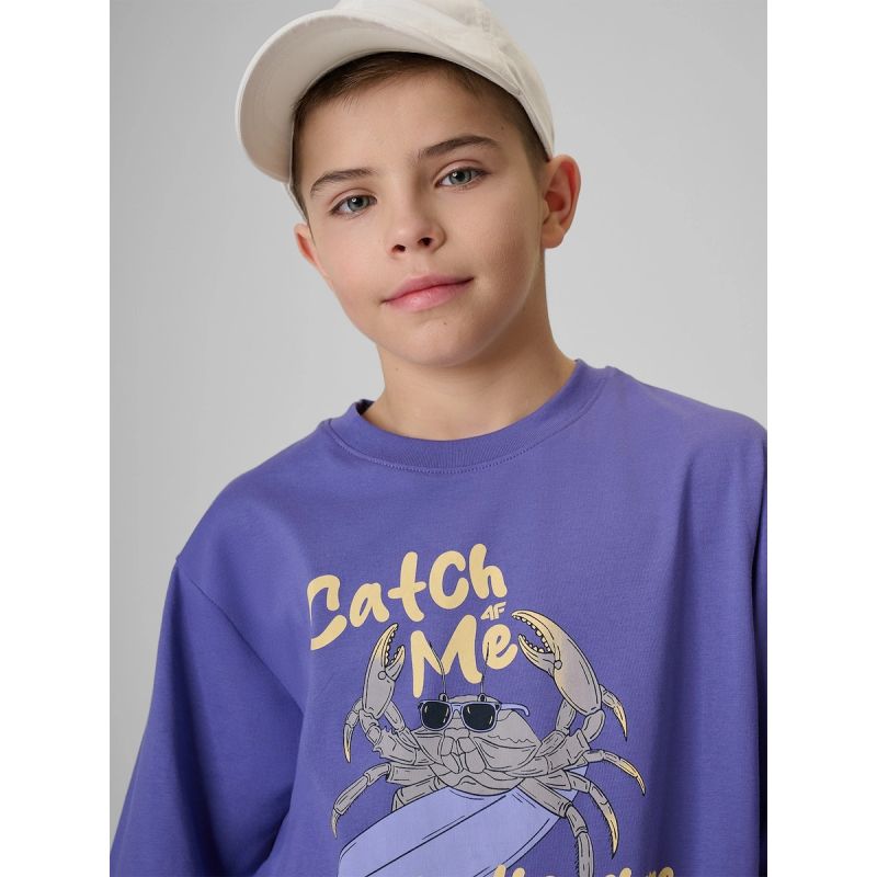 4F Boy's cotton T-shirt 158/164 ruházat 4FJRSS26TTSHM3903-51S
